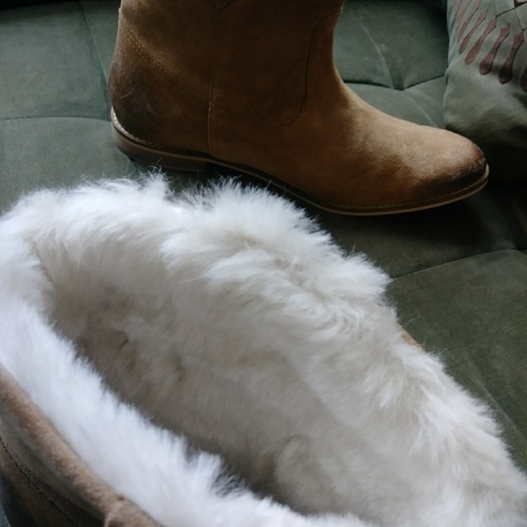Soft Seude Cowboy Boots. New, no tags(gift) - Picture 4 of 4